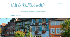 Desktop Screenshot of eurotravelogue.com