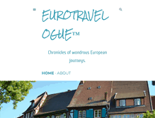 Tablet Screenshot of eurotravelogue.com